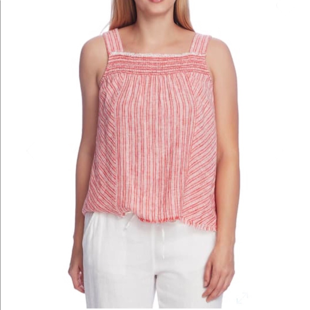 Vince Camuto NWT Sleeveless Modern Stripe Tank Blouse